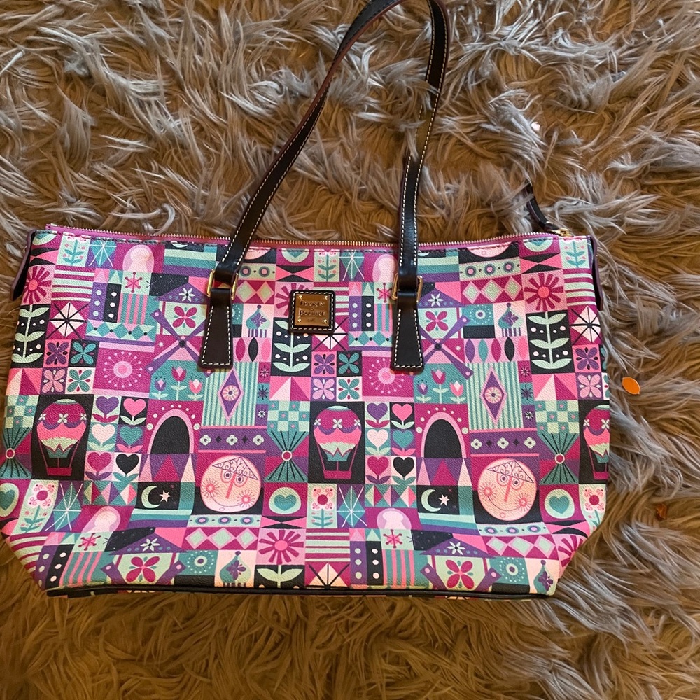 Disney Parks it's a small world Tote Dooney&Bourke